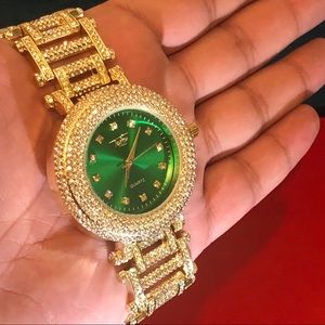 Brand New With Original Box 14K Gold Plated Watch